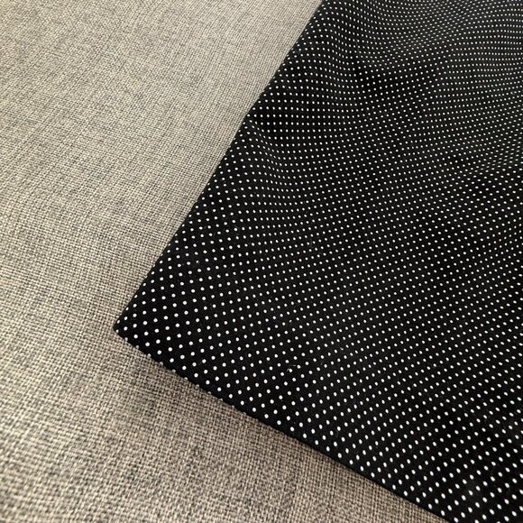 Old Navy Harper Ankle Pants Black & White Polka Dots Mid Rise 8 Regular Cotton B - Picture 8 of 15